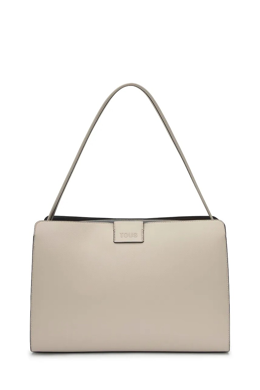 Kabelka Tous Kaios Icon béžová farba, 2002355044