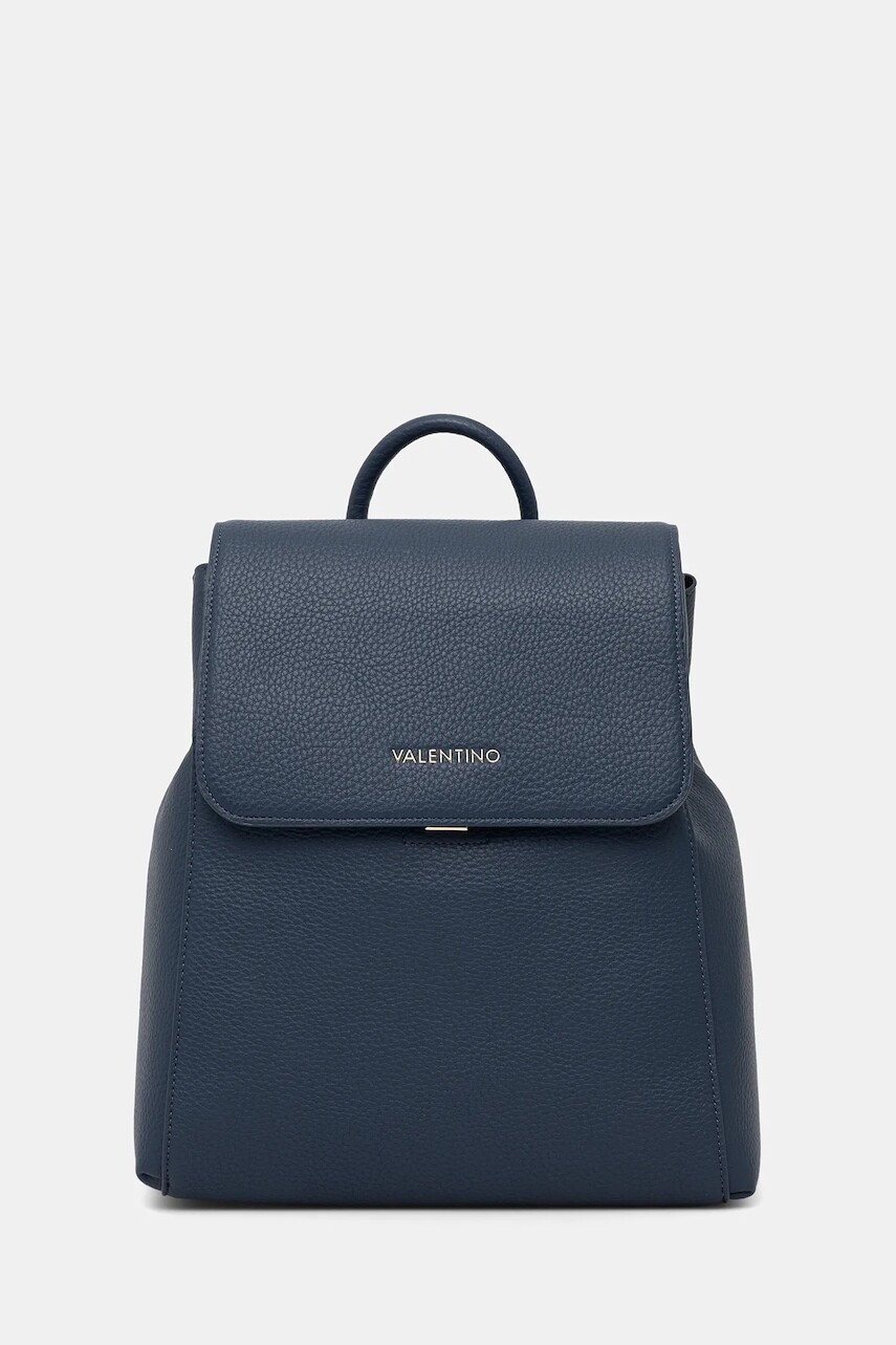 Ruksak Valentino Bags FALL RE dámsky, tmavomodrá farba, malý, jednofarebný, VBS9EG20