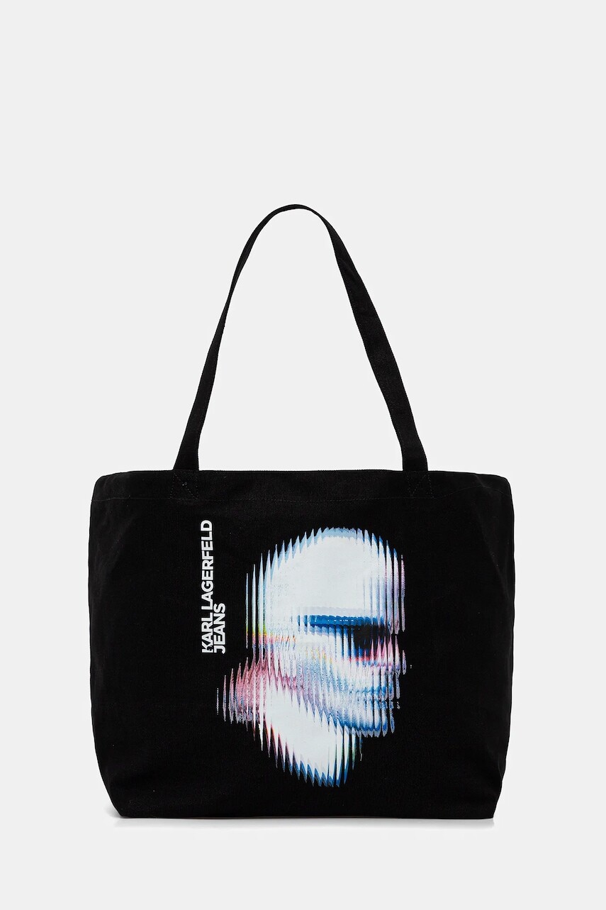 Taška Karl Lagerfeld Jeans čierna farba, B1W50081