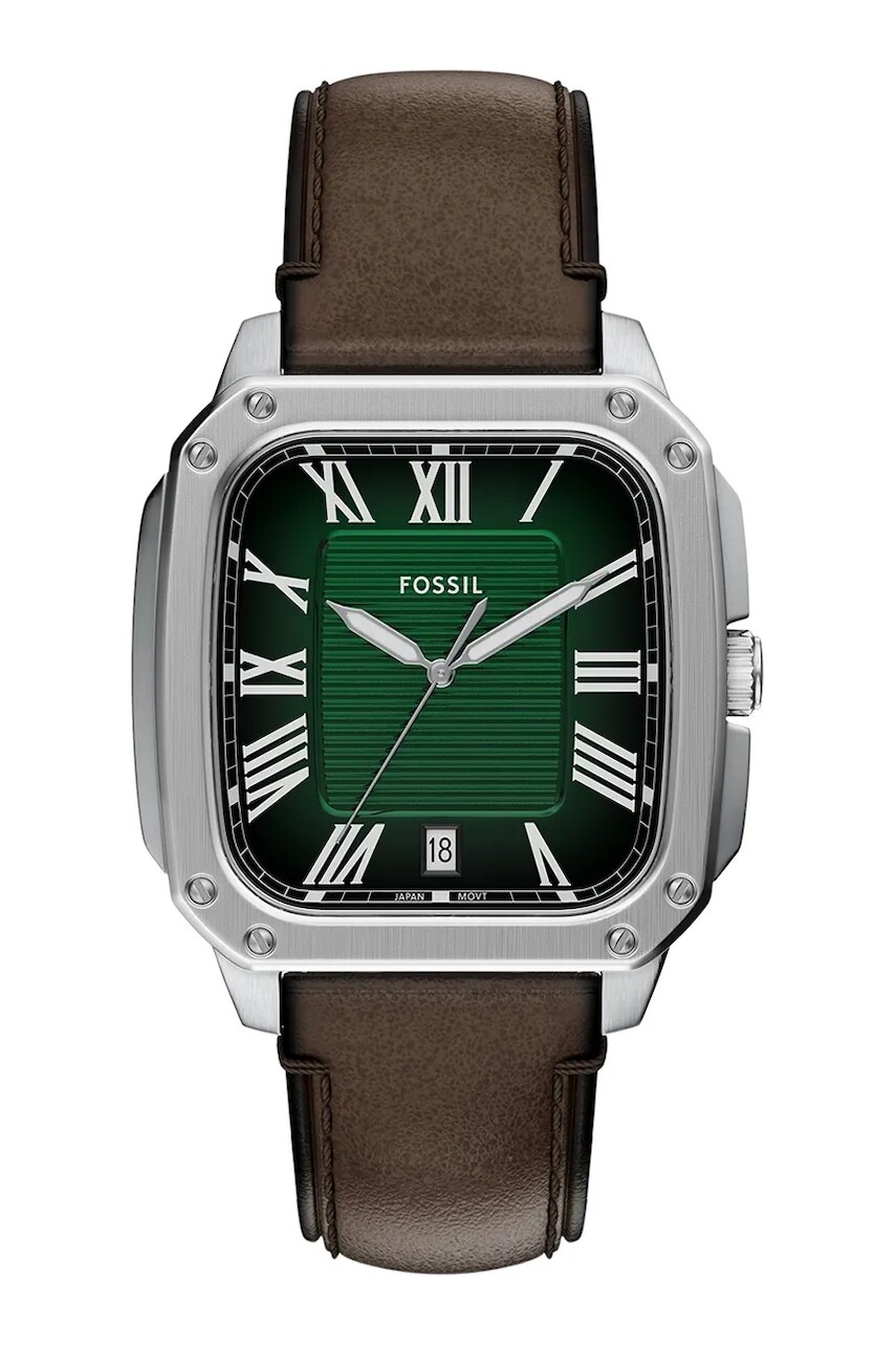 Hodinky Fossil pánske, strieborná farba, FS6150