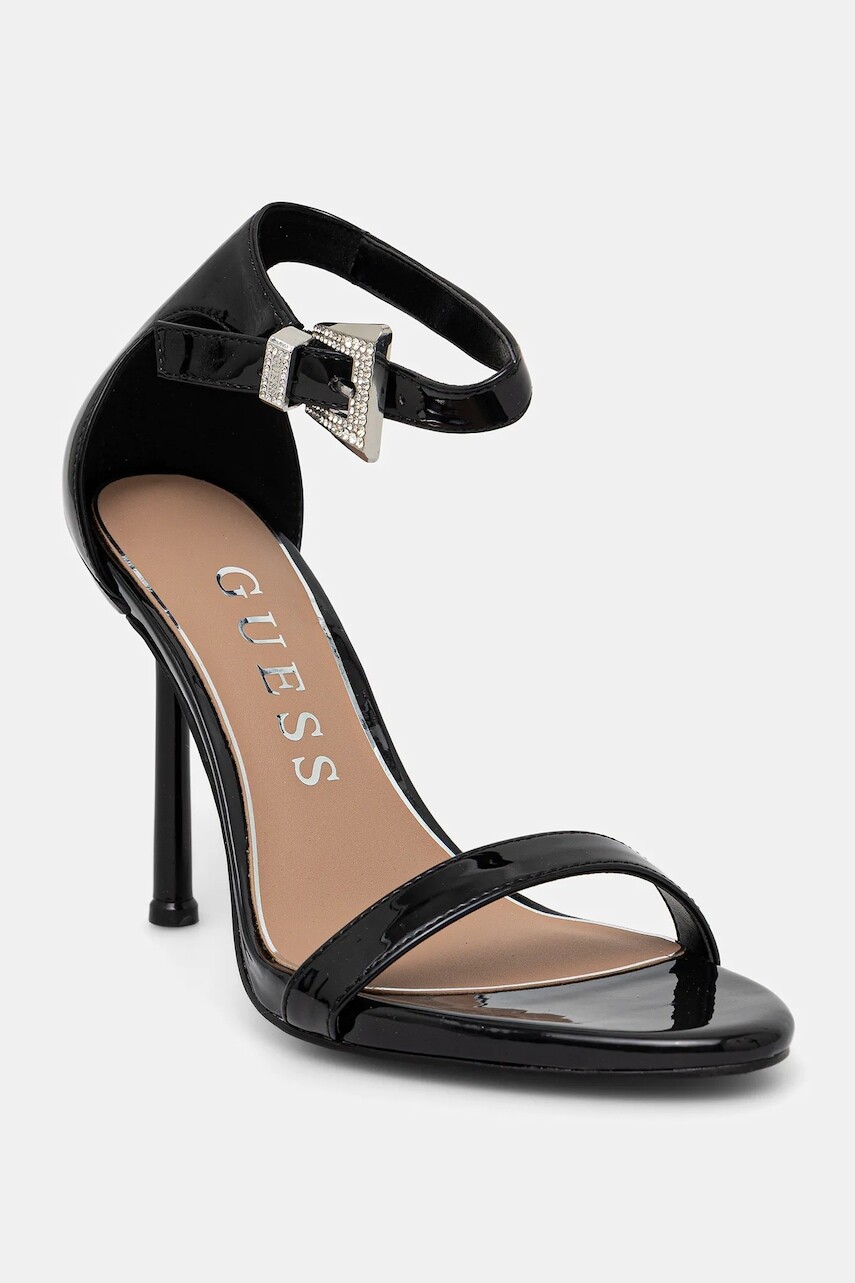 Sandále Guess INSRAA čierna farba, FLPINS PAF03