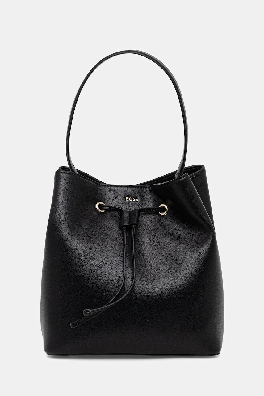 Kabelka BOSS Sandy Bucket čierna farba, 50558134