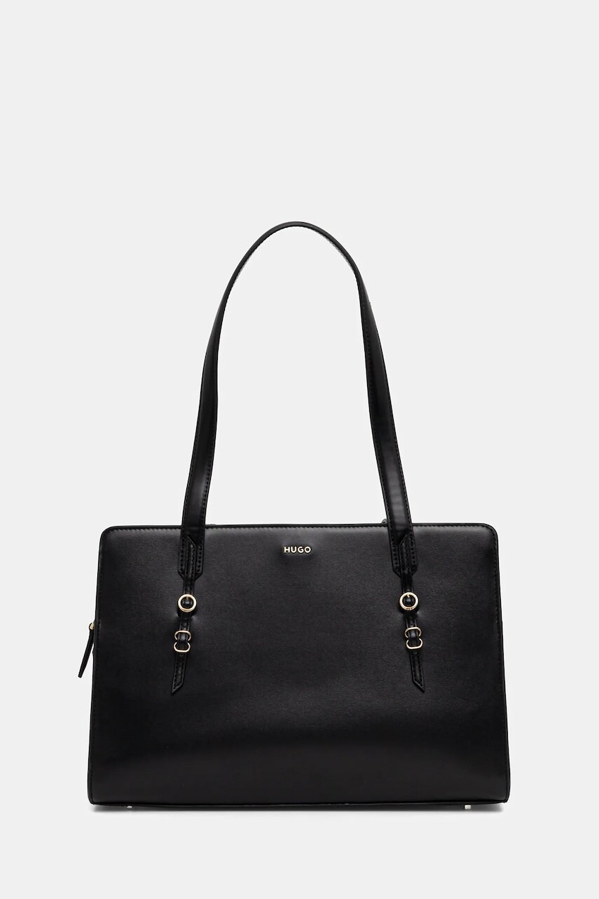 Kabelka HUGO Syndra_Tote čierna farba, 50557931