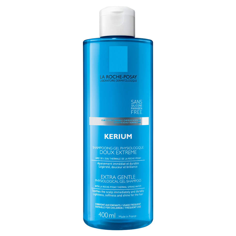 LA ROCHE-POSAY Kerium Gélový šampón 400 ml