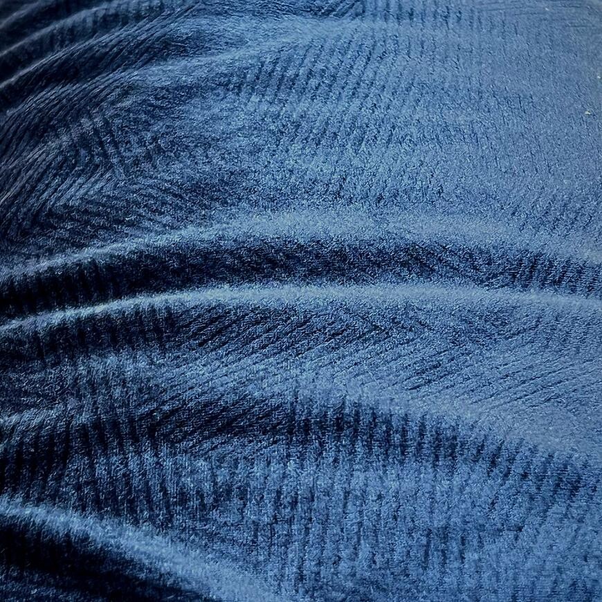 Závesová látka  UP 012 NL174-02 350g/m2 námornícka modrá 145 cm (Tovar na mieru)