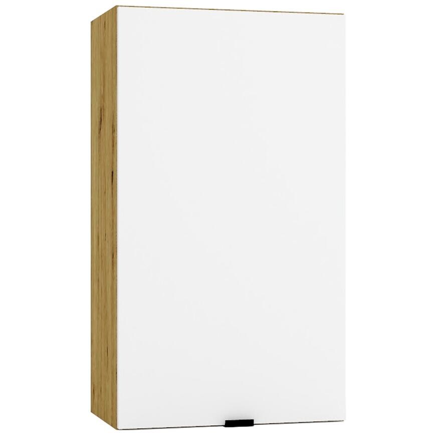 Kuchynská skrinka Cosmo Gianna W40 P/L Biely Aljašský/DubArtisan