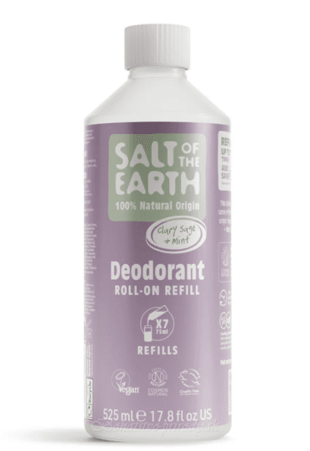 Salt of the Earth Náplň šalvia a mäta pre ROLL ON 525 ml