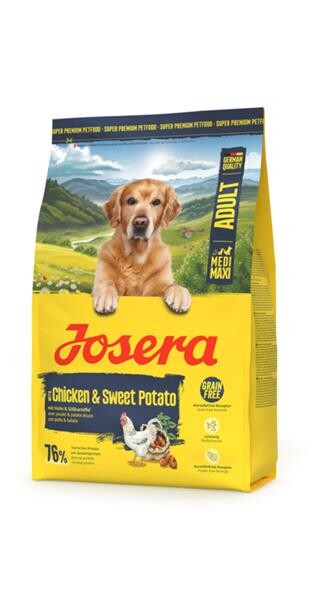 Josera Dog Adult Medium&Maxi Chicken & Sweet Potato granule pre psy 3 kg