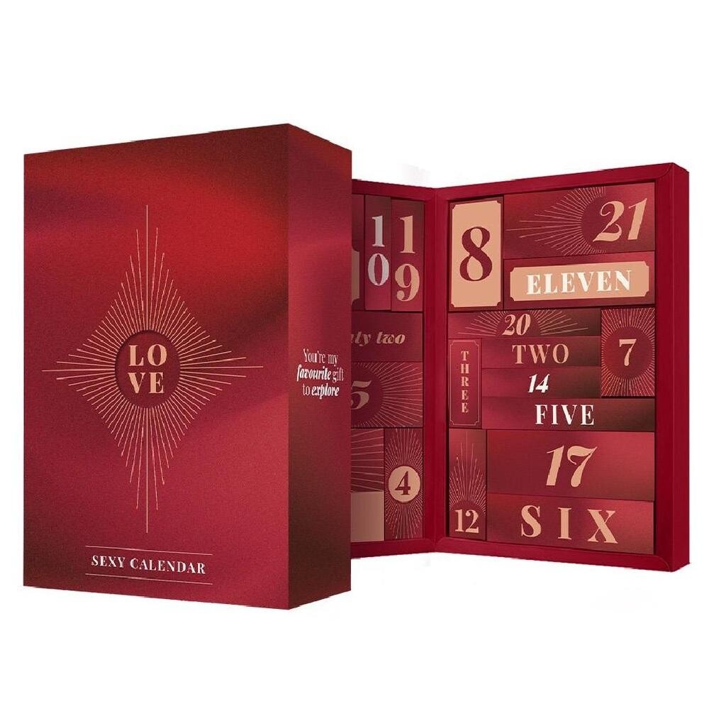 Adventný kalendár Pleasure box sexy calendar 2025 pre páry