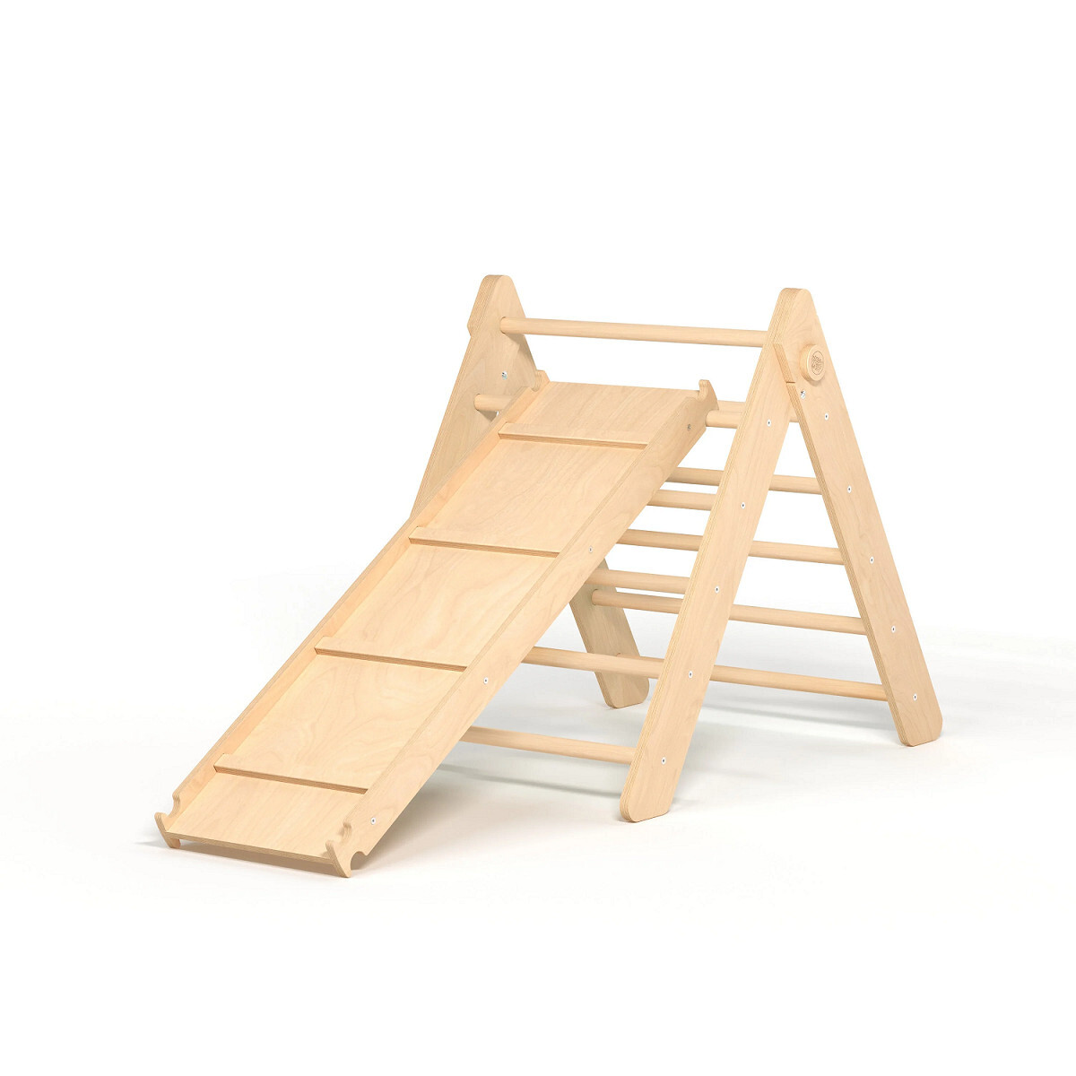 Piklerovej trojuholník nelakovaný a obojstranná doska 120 cm