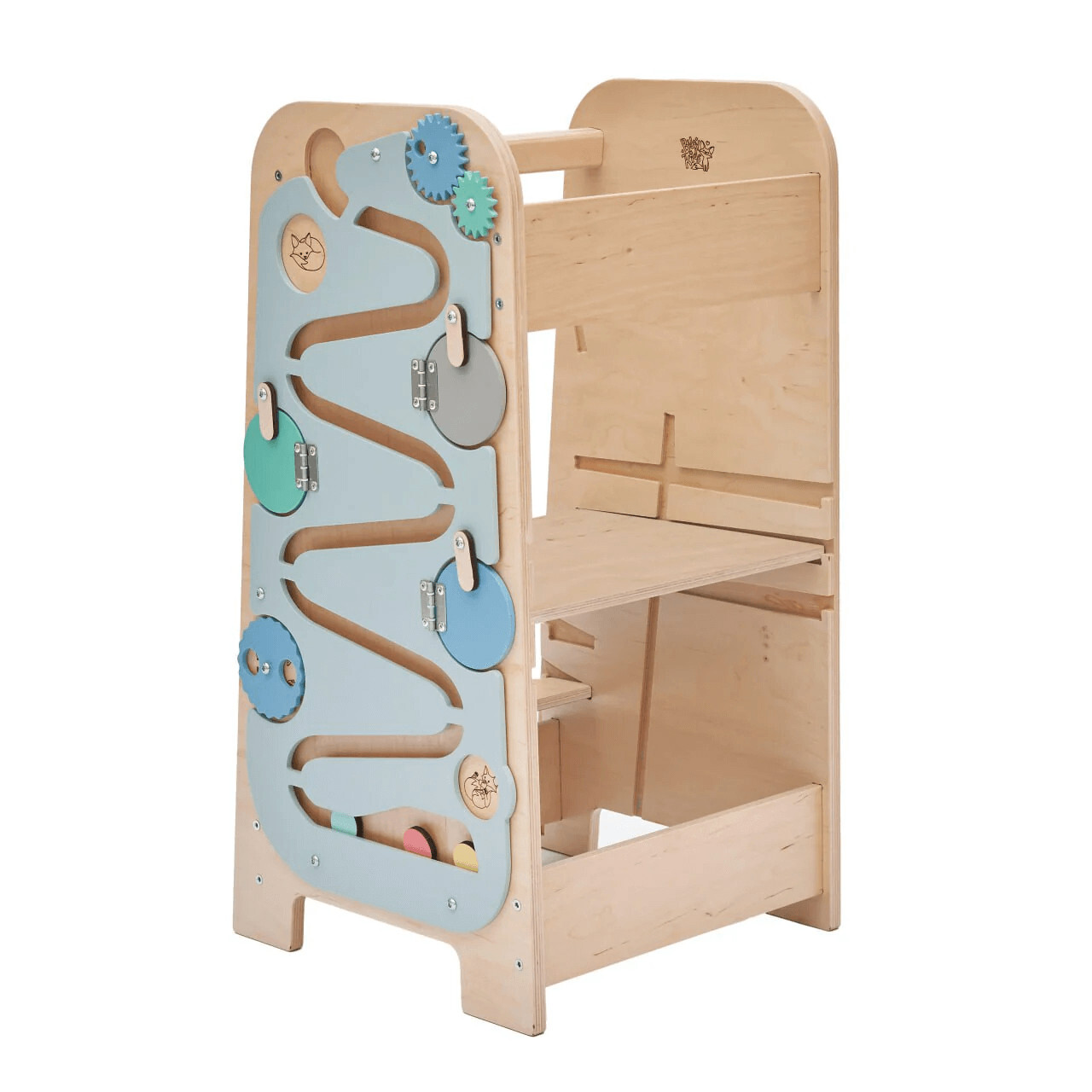 Rastúca učiaca veža 5v1 Play, 75 cm – mätová