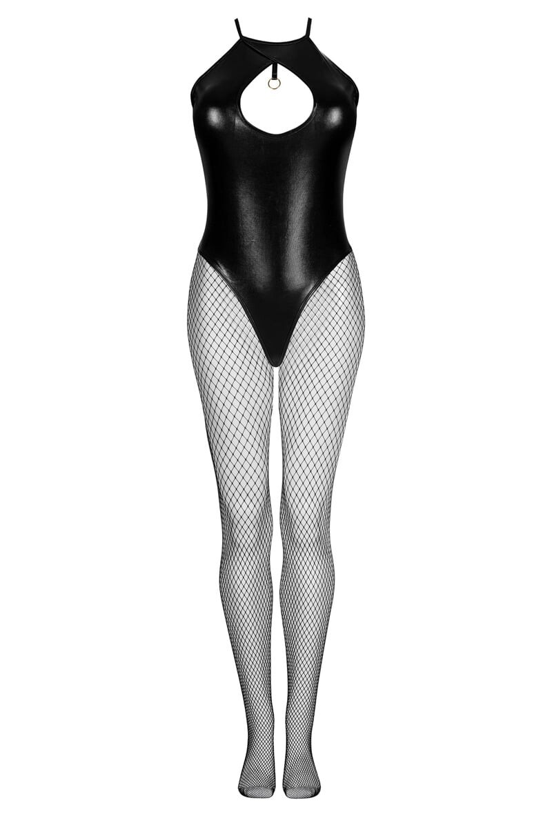 Čierne body s pančuchami Dark Magnet