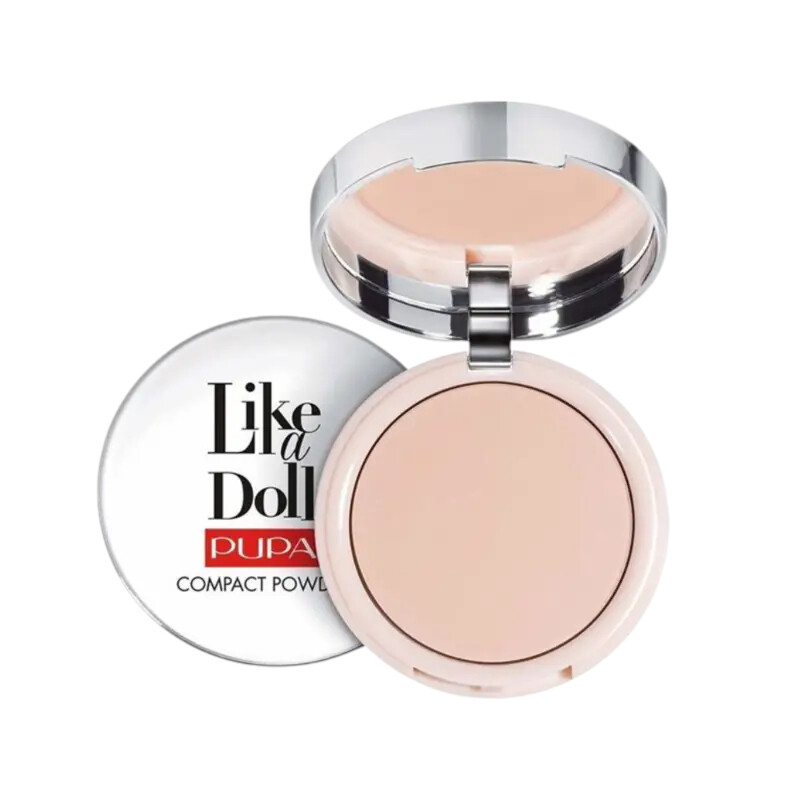 PUPA Milano Kompaktný púder Like a Doll (Compact Powder) 10 g 002 Sublime Nude