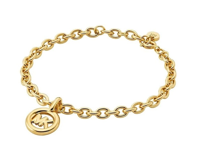 Michael Kors Štýlový pozlátený náramok Premium MKJ8578710