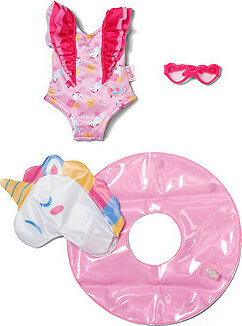 BABY born Súprava na plávanie s jednorožcom
