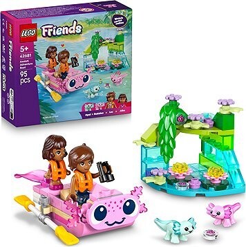LEGO® Friends 42681 Dobrodružný čln s axolotlami
