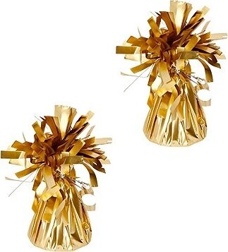 FOLAT Závaží matné zlaté - těžítko na balonky 2 × 170 g