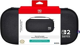 Hori Slim Tough Pouch – Black – Nintendo Switch 2