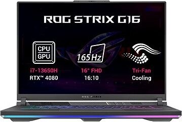 Repasované – ASUS ROG Strix G16 G614JZ-N3001W Eclipse Gray kovový