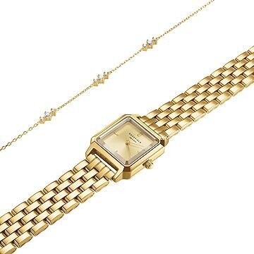 Rosefield Boxelle hodinky a Triple Crystal náramok BCGTC-X284