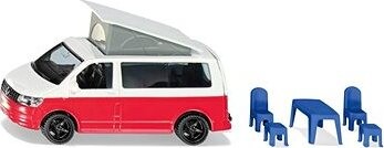 Siku Super – VW T6 California s pohyblivou strechou a príslušenstvom