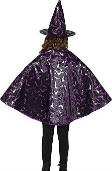 GUIRCA Dětský set černo-fialová čarodějnice