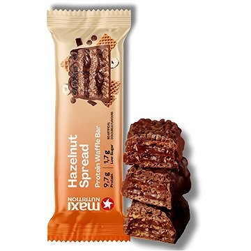 MaxiNutrition Waffle protein bar hazelnut spread 39 g