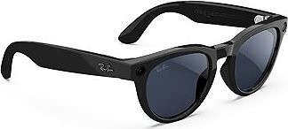 Meta RAY-BAN Meta Headliner (Standard) Smart Glasses (Gen 2) - Shiny Black, Clear to Sapphire Transi