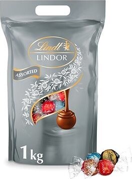 LINDT Lindor Bag Silver 1 000 g