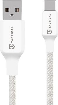 Tactical Stitch Thread Cable USB-A/USB-C 2 m White