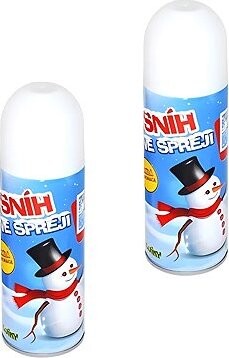 Wiky Umělý sníh ve spreji 110 ml Vánoce, 2 ks