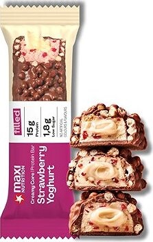 MaxiNutrition Creamy Core Protein Bar strawberry yoghurt 45 g
