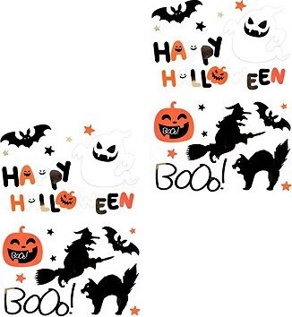 FOLAT Samolepky, Happy halloween, 36 ks