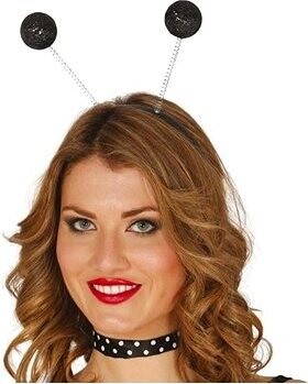 GUIRCA Čelenka tykadla dětská černá