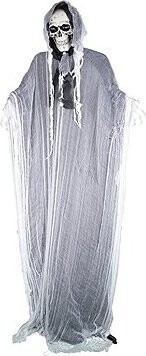Funny fashion Halloween obří duch se zvukem a světlem skeleton, 220 cm