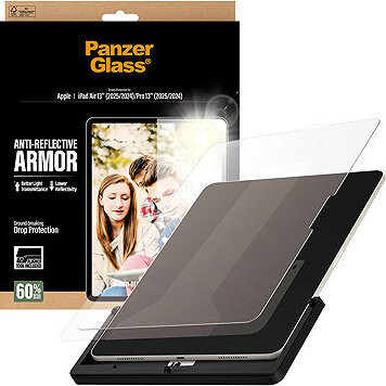 PanzerGlass Apple iPad Air 13/Pro 13 antireflexný s inštalačným rámikom