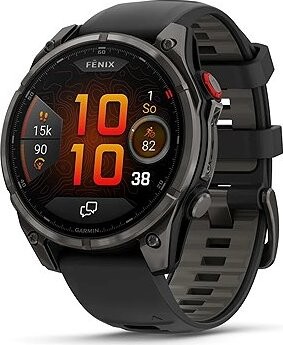 Garmin Fenix 8 Pro 47 mm Sapphire Carbon Grey/Black