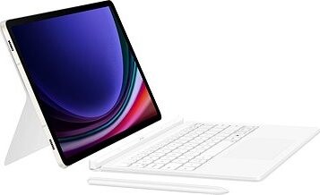 Samsung Galaxy S9/S9 FE/S10 FE/S10 Lite Book Cover Keyboard White