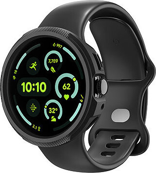 Spigen Liquid Air + Stand, Matte Black Google Pixel Watch 4 41mm