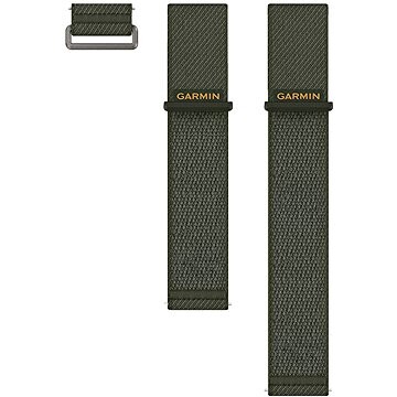 Garmin nylonový ComfortFit Quick Release 24 mm, Moss