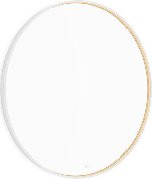 Nimco LED zrkadlo 100 cm okrúhle biele – dotykové s nastavením jasu a farby ZPB-31004RVX-05