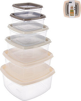 ORION Dóza Easy čtverec 6 ks mix UH