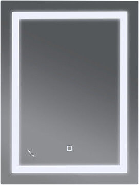 MIXXUS Zrkadlo s LED osvetlením, protizahmlievacou funkciou a reguláciou jasu, MR08-80×60-REVERSE Tall