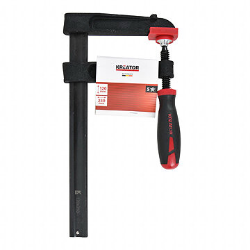 KREATOR Stolárska svorka 120 × 250 mm High Quality KRTH40204