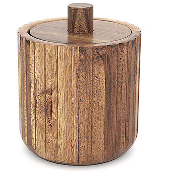 Nimco Organizér na tampónky a tyčinky z akácie – dřevěná Akaya AK 51