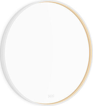 Nimco LED zrkadlo 70 cm okrúhle biele – dotykové s nastavením jasu a farby ZPB-31001RVX-05