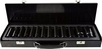 GEKO Rázové hlavice súprava 13 ks, 1/2