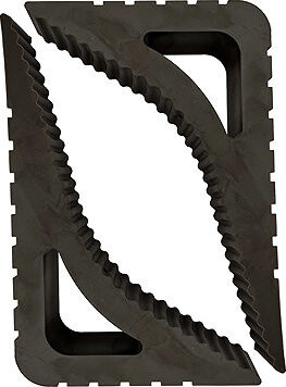 Home Life Zarážka na dveře a okna STOPPER 2 ks, hnědá