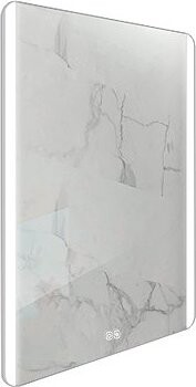 Nimco LED zrkadlo 80 × 60 cm – dotykové s nastavením jasu a farby ZP 17002VX