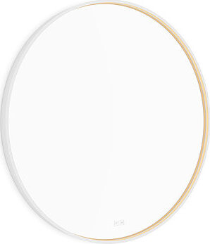 Nimco LED zrkadlo 90 cm okrúhle biele – dotykové s nastavením jasu a farby ZPB-31003RVX-05